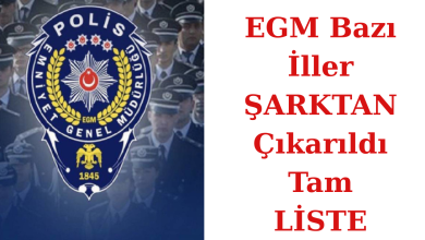 şarktan çıkarılan iller